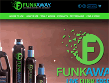 Tablet Screenshot of funkaway.com